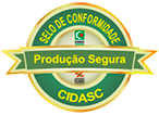 O Selo de Conformidade CIDASC (SCC) é uma certificação de todos os processos por meio de implantação de um Sistema de Gestão da Segurança dos Alimentos – SGSA.